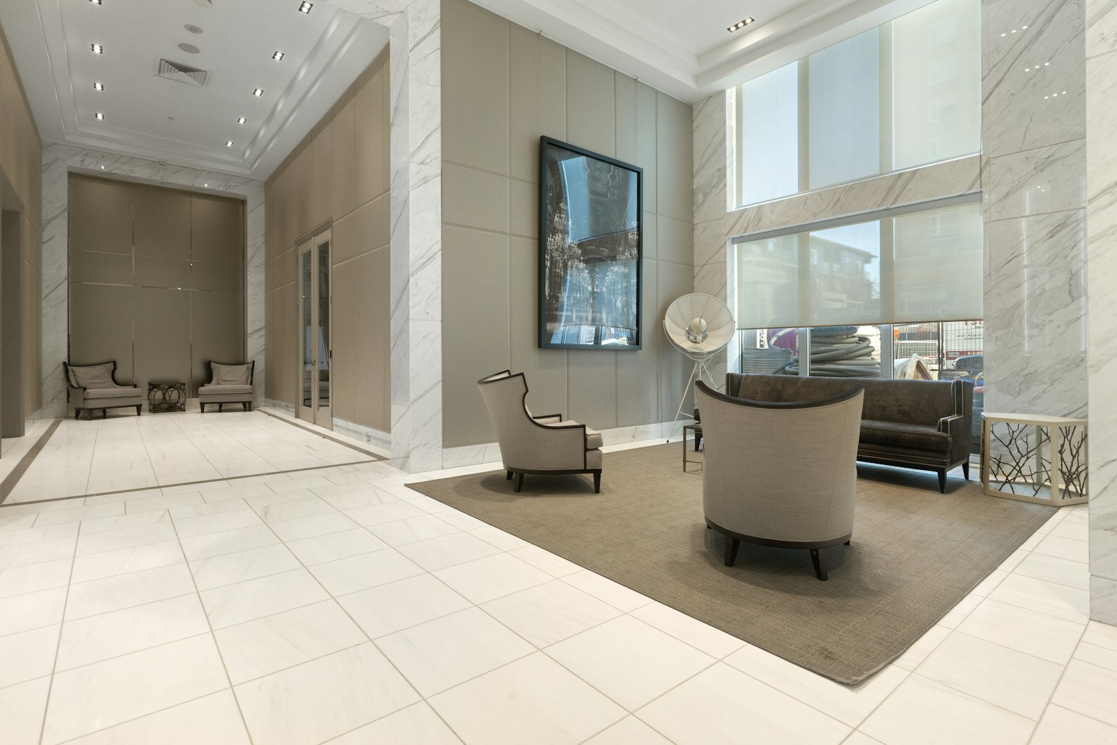 Grand clubhouse lounge at Austin Aurus Wakad